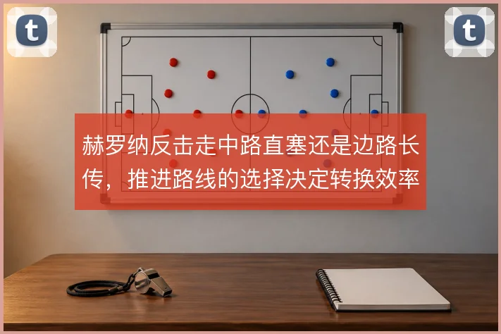 赫罗纳反击走中路直塞还是边路长传,推进路线的选择决定转换效率